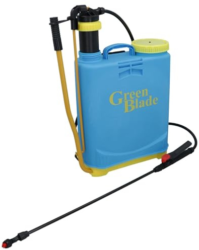 AB Tools Pulverizador a presión mochila de 16 L para jardín Desmalezador Ajustable Boquilla