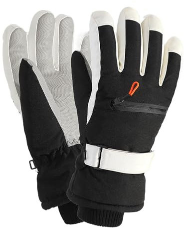 Gmokluytw Winddichte Laufhandschuhe, Winter-Fahrradhandschuhe - Anti-Rutsch-Screen-Touch-Fäustlinge,Oxford-Stofffäustlinge, Handschuhe für kaltes Wetter zum Wandern