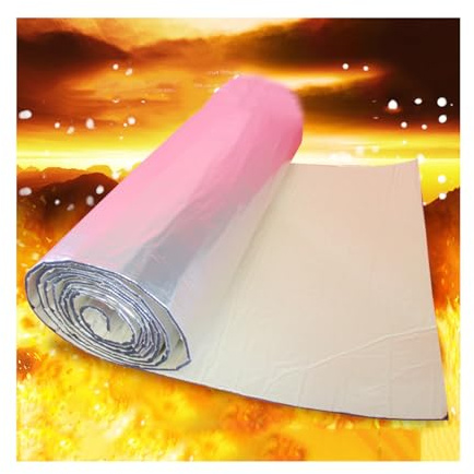 Tapis de Protection Thermique insonorisant pour Voiture, Isolation phonique, Panneaux d'insonorisation, Tapis en Aluminium pour Voiture, Maison, pour Capot, Moteur, Toit, Porte et Coffre (co