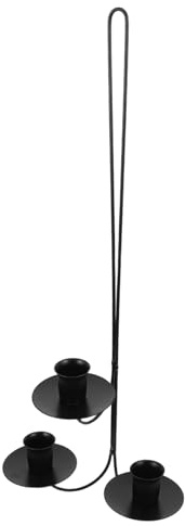 iplusmile Candelabro de Pared de Estilo Europeo Decoración de Pared Candelabros para Pilares Colgante para Entrada y Escalera Arte de Hierro