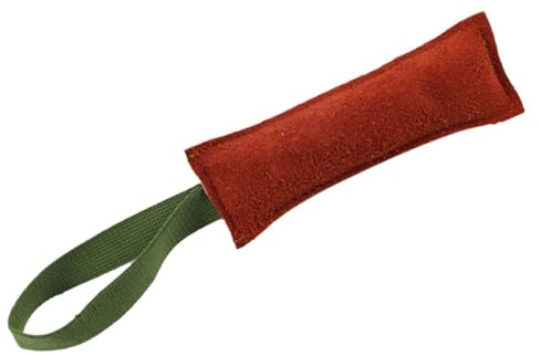 Homoyoyo Jouet à Mordre pour Chien Résistant en Cuir De Boeuf Solide Taille Moyenne pour Dressage Extérieur Jouet Interactif pour Petits Chiens Animaux De Compagnie