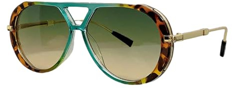 Lunettes de soleil modernes avec cadre carré, motif rétro, double chevalet, polarisées, UV400, pour adolescents, aventure en plein air, cadre d'impression tendance, structure à double poutre