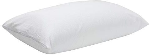 PIKOLIN Home Funda de Almohada de Algodón de Rizo, Tratamiento Antialérgico, Impermeable, Transpirable, Varias Medidas | 135 cm, Triple Protection Anti-Acariens, Anti-Bactérien, Fermeture Éclair, Certifié OEKO-TEX
