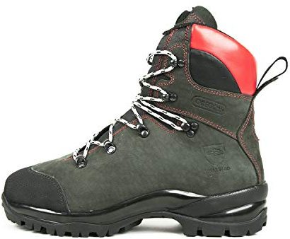 Oregon Fiordland Stivali Antiperforazione di Classe 2 Realizzati con Pelle Nabuk, Sono Resistenti all'Acqua, Comodi e Resistenti sia al Freddo che al Calore - Taglia UK 11 (46 EU)