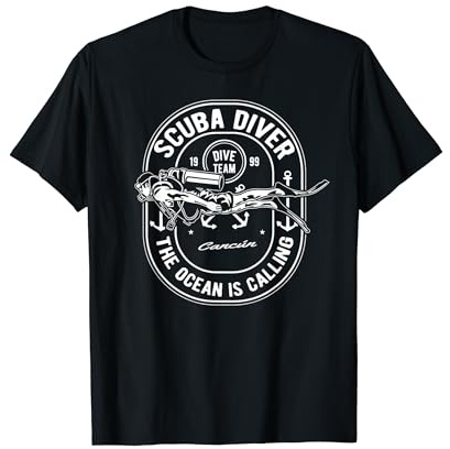 Scuba Diver Tauchen Shirt - Dive Team Cancun Mexiko Taucher T-Shirt