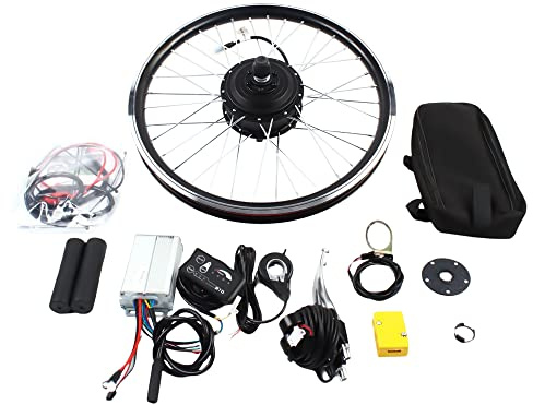 OUKANING 20 Zoll Elektro Fahrrad Vorderrad Umbausatz 36V 250W Motor E-Bike Conversion Kit