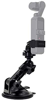 MAXCAM Suction Cup Compatible for DJI Pocket 2, Car Windshield Window Vehicle Boat Camera Holder for DJI Pocket 2 Suction Cup Mount Windshield Mount