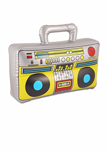 Aufblasbare Boom Box Blow Up Radio Spielzeug Aufblasbare Stereo Hirsch Party Dekoration Zubehör, Aufblasbare Galgenbox, 44 x 38 cm, One size