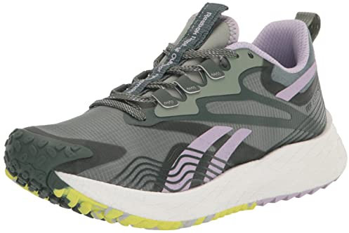 Reebok Zapatillas de correr Floatride Energy 4.0 Adventure para mujer, Harmony Green/Chalk Green/Purple Oasis, 38 EU