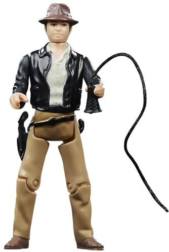 Indiana Jones et Les Aventuriers de l'arche Perdue Retro Collection, Figurine Indiana Jones de 9,5 cm