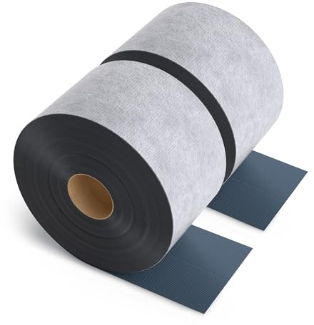 Isolbau Butylband - 40m - Selbstklebendes Butyl-Klebeband - Elastisches Butyl-Dichtband, Wasserdichte Abdichtungsband, Reparaturband