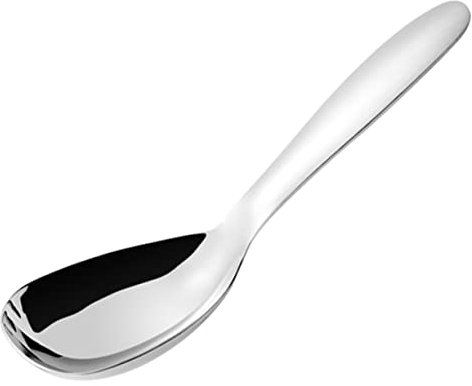 HOLIDYOYO Cuillère à Soupe Pour Servir Les Aliments Cuillère à Riz Acier Inoxydable De Service