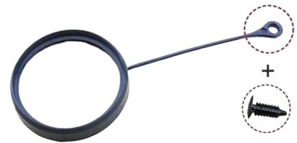 DEMULAX for Mercedes Benz, for CEAS Klasse W211 W203 W212 W204 W205 W213 SLK GLK Benzin Diesel Auto Tankdeckel Abdeckung Linie Kabel Drahtseil Tankdeckel-Halteband(Old Model)