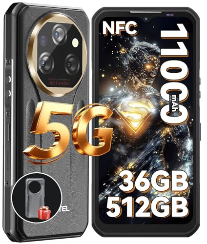 OUKITEL WP39 PRO 5G (NFC - 6.6'' - 12/512GB - 11000mAh) Grey