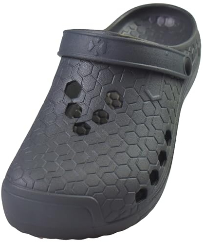 APREGGIO Zoccoli da Giardino Uomo – Sabot Leggeri in Eva Antishock, Scarpe Ideali per Lavoro, Tempo Libero ed Estate 40-48 EU