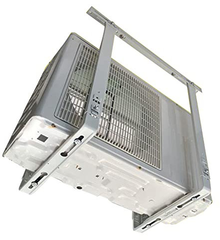 Soportes de Montaje Superior para Aire Acondicionado, Soporte de Techo Externo para Unidades condensadoras de Aire Acondicionado sin ductos, Soporte Universal para minisplit Exterior (Color:
