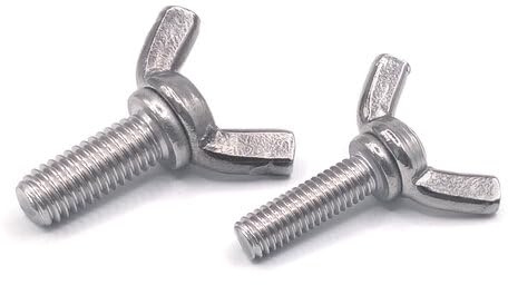 Flügelschraube DIN 316 - Edelstahl V2A / A2 - rostfrei (M5 x 20, 25 Stück)