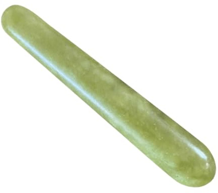 INOOMP Natürlicher Jade-massagestift Akupunkturstift Für Meridian-therapie Energiestift Zur Schmerzlinderung Und Muskelentspannung Grün Klein Und Handlich