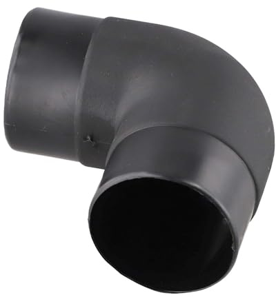 Helilyco 60 mm Rohrbogen Auslass L Anschluss für Webasto Air Diesel Heizung, schwarz