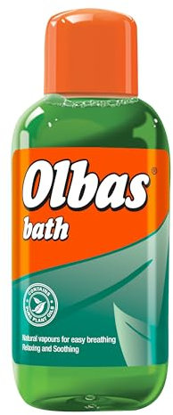 Olbas Bad - Natürliche Dämpfe zur Erleichterung der Atmung - Entspannend und beruhigend - Enthält reine Pflanzenöle - 250 ml