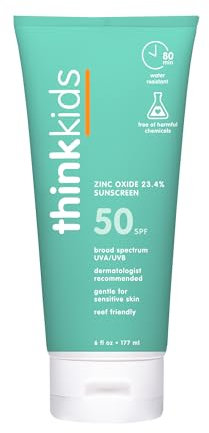 Thinksport Kids Mineral Based Sunscreen SPF 50+ 177ml