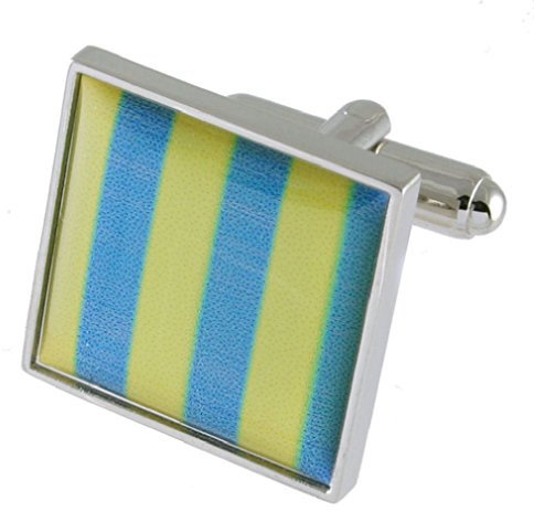 Select Gifts 925 Sterling Silber Alphabet erste Signal Flag Manschettenknöpfe Buchstabe G