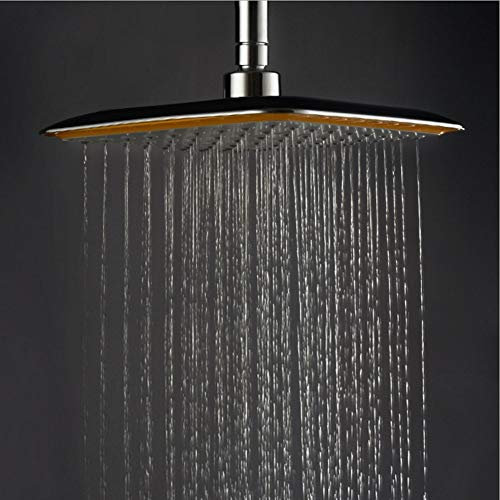 Regendusche Duschkopf Brause Kopfbrause Rainfall Shower Head ABS Metall