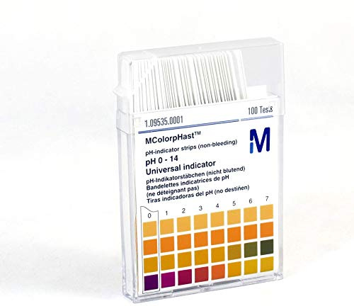 pH-Indikatorstäbchen 0-14, nicht blutend, Merck 1.09535.0001