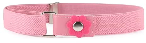 Ladeheid Mädchen Gürtel Elastik-Gürtel 1-6 Jahre 34-65 cm P15K