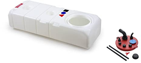 wellenshop Nuova Rade Tank 93 Liter für Benzin, Kunststoff Benzintank für Außenborder Kraftstofftank Bootstank