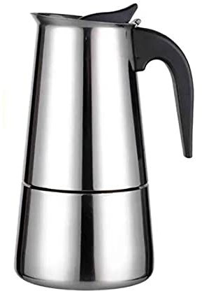 Machine à Expresso Moka Pot, Cafetière Italienne En Acier Inoxydable, Cafetière Moka Pour Café Infusé à la Main, Petite Cafetière De 100ml