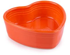 Fiesta® 7oz Heart Ramekin | Poppy