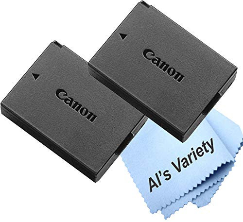 2-Pack Canon LP-E10 Lithium-Ion Battery Pack for Canon Eos Rebel T3, T5, T6, T7, T100, 2000D, 4000D(Bulk Packaging)