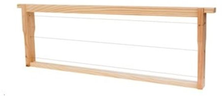 90x DADANT Rähmchen US Honig mit Hoffmann Seiten 482 x 159 mm modifiziert