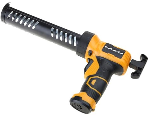 ROYJJ Cordless Caulking Guns Electric Caulking Guns Battery Operated 4 Adjustable Speeds LED Light 10OZ/300ML Caulk Guns Electric caulking gun battery type