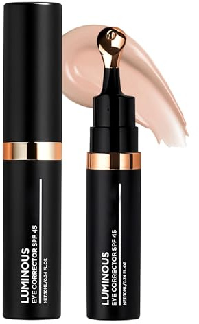 Erinde Eye Concealer, Aufhellender Augenpflege-Concealer mit Anti-Aging-Effekt, Kaschiert Rötungen, Augenringe und Pigmentflecken, Hohe Deckkraft, für Rosige oder Mittlere Hautfarbe 10ml #02 Porcelain