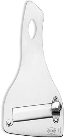 Sanelli, Cortador de trufas SAN-SLICE, cortador profesional con regulador de corte. Acabado satinado. Hoja lisa, Inox