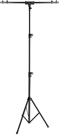 Gravity LS TBTV 17 - Lichtstativ mit Querträger, Klein, mit Belastbarkeit bis 30 kg, schwarz