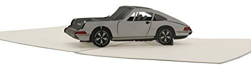design3dkarten® Sportauto, Sportwagen, 3d Klappkarte Führerschein, Pop Up Karte, Glückwunschkarte, Grußkarte, Geschenkkarte