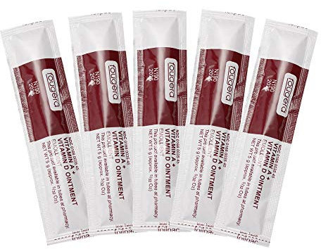 Tattoo Scar Repair Gel,50PCS Professional Tatto Aftercare Repair Cream With Ointment Vitamin A & D Anti Scar Gel for Permanent Makeup,Microblading and Tattooing Supplies (50pcs)