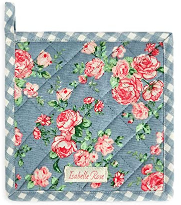 Presina da forno Isabelle Rose Julia cotone cucina Shabby chic rose vintage 5045