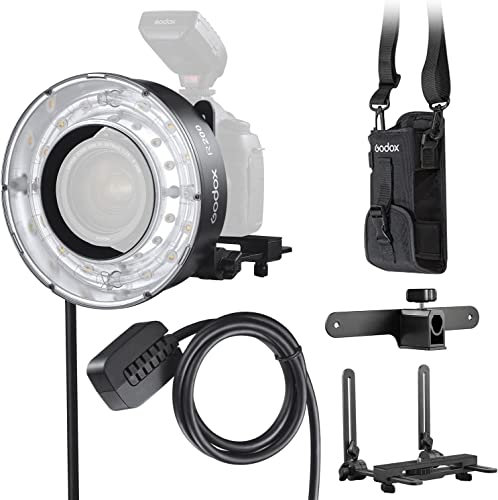 GODOX Tête de Flash annulaire R200 pour AD200 AD200 Pr pour 7 Pouces avec Montage Bowens Studio Photo stroboscopique Standard Réflecteur Speedlite Remarque : Doit Installer Le firmware G2/G3