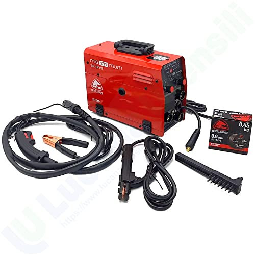 Soldadora multifunción Inverter 120 A MIG TIG y MMA Electrodo STAYER WELDING con alambre animado 0,9 mm Flux, modelo MIG 131 Multi 8300785