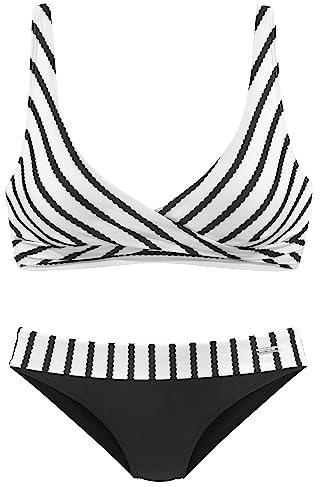 Lascana Damen Triangel-Bikini | recyceltes Obermaterial