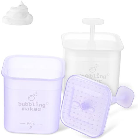 Beatifufu 2 Pcs Gesichtsreiniger Maker Gesicht Waschen Schaum Maker Tasse für Shampoo Körper Waschen