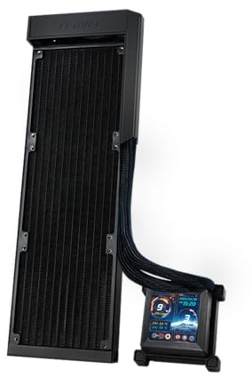 Lian Li Hydroshift LCD 360 ARGB Wasserk?hlung, Fanless - schwarz