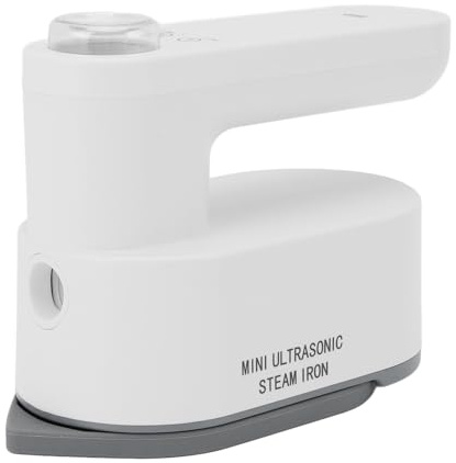 ASHATA Iron de Vapor Inalámbrico Portátil, Hierro de Viaje para Ropa, 5200 MAh de Mano Recargable, 30 Segundos de Calor, con Estuche de Transporte, para el Negocio de Viajes en