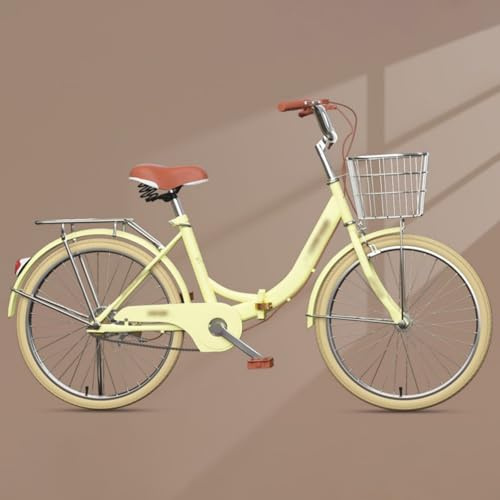 20 22 24 26 Damen-Faltrad - Damenfahrrad Mit 6-Gang-Schaltung, Rahmen Aus Kohlenstoffstahl, Klapprad Für Den Stadtverkehr, Klapprad A,26 inch