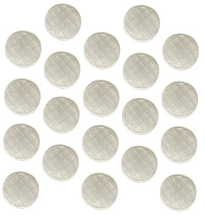 CLISPEED Coppette Assorbilatte Per Maternità Morbide e Traspiranti, Copricapezzoli in Cotone Ecologico a 3 Strati, Riutilizzabili 20 Pezzi, Comfort Per Allattamento