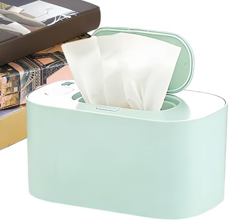 Calentador de Toallitas Húmedas - Calentador de Gran Capacidad | Dispensador con Temperatura Constante - Para el Hogar, el Coche, Cuidado Nocturno de Niños, la Guardería y la Mesa de Cambio
